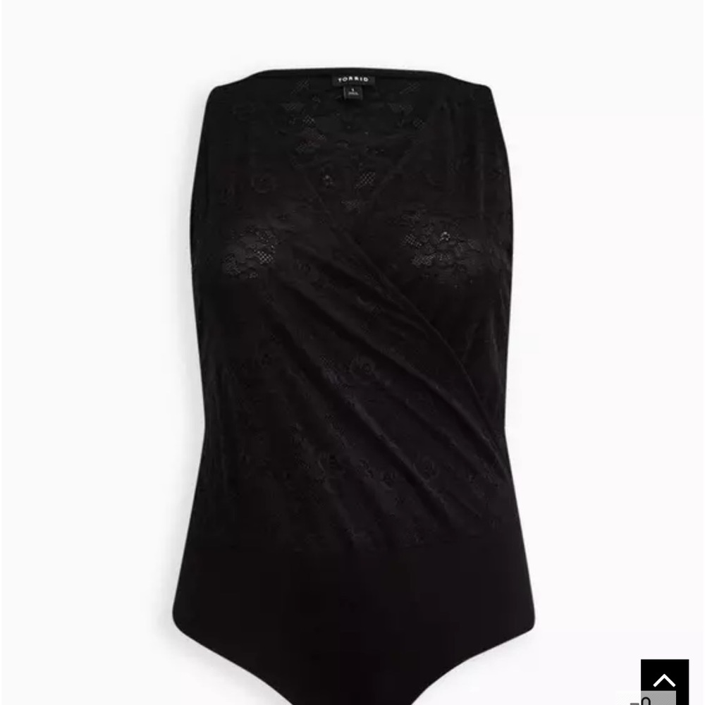 Torrid Size 3 Black Lace Bodysuit